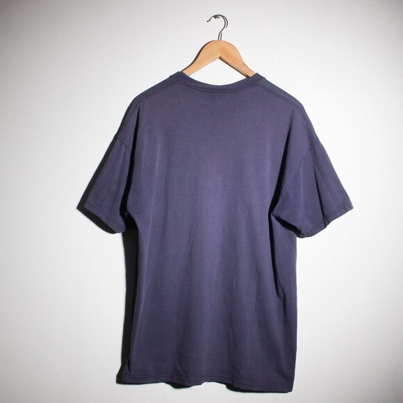 Russell Athletic Shirt Mens Large Purple w/ Pocket - Picture 7 of 7